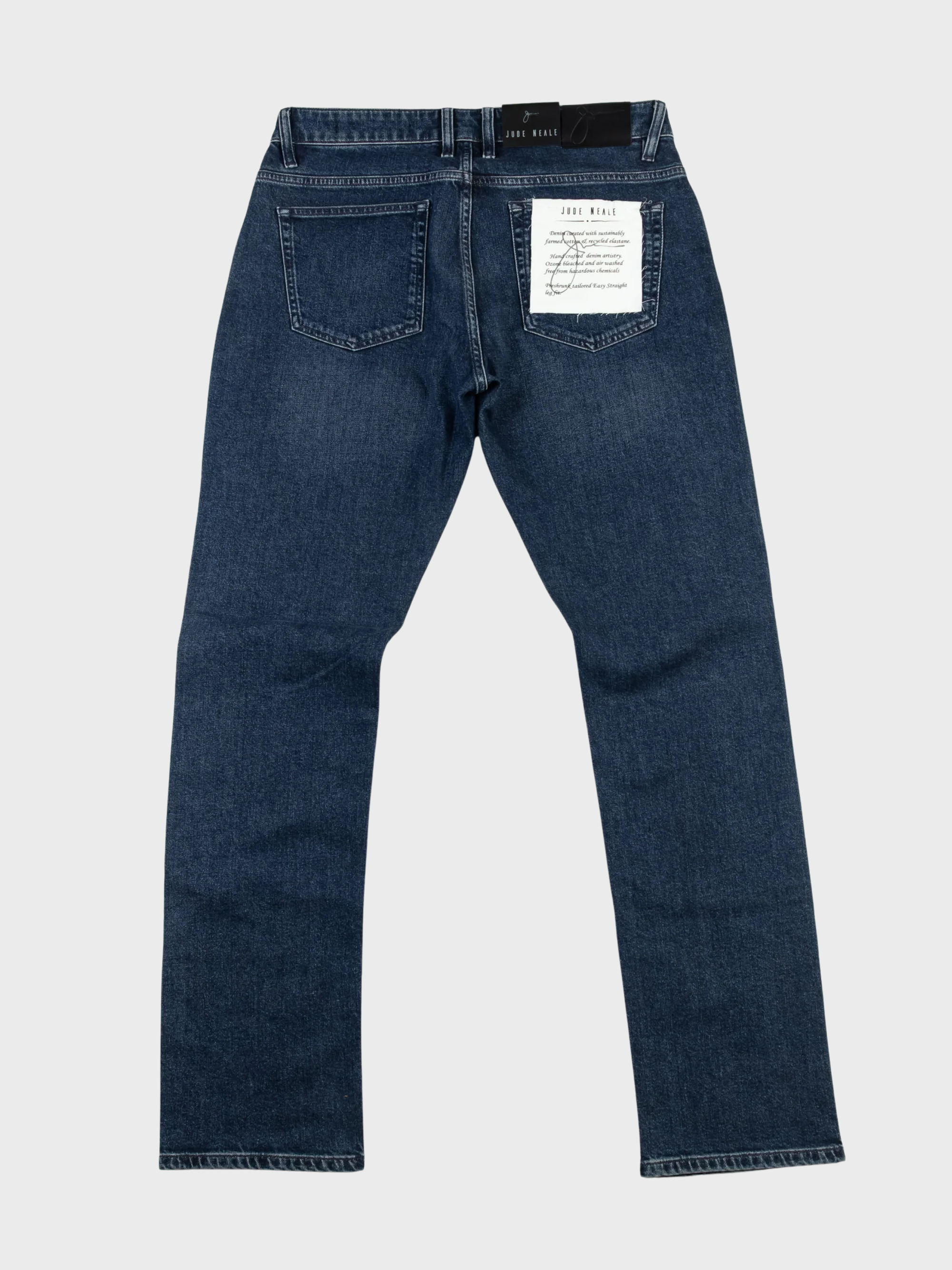 Jude Neale Bowie Aegean- Regular Straight Leg-Men's Denim-Brooklyn-Vancouver-Yaletown-Canada