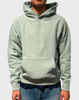 Edwin Relaxed Fit Hooded - Sage-Men's Sweatshirts-Brooklyn-Vancouver-Yaletown-Canada