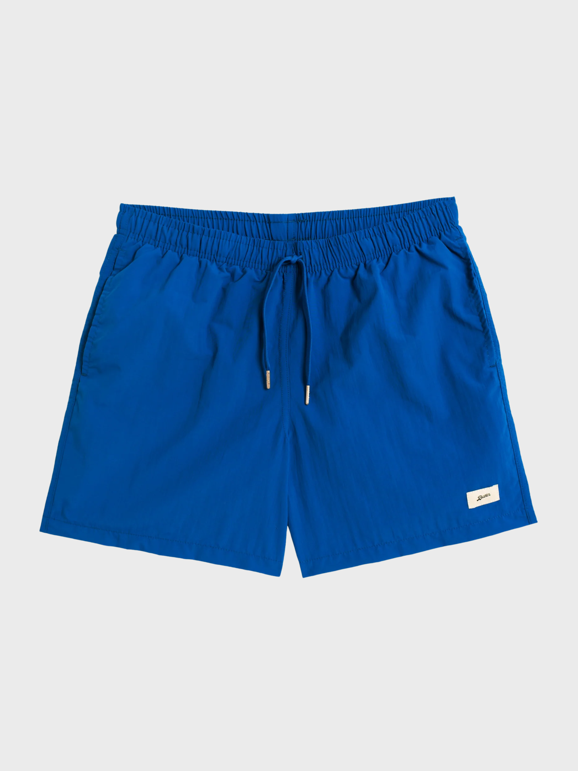 Bather Solid Ocean Swim Trunk - Blue-Men's Shorts-Brooklyn-Vancouver-Yaletown-Canada
