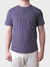 Outclass Slub S/S Henley - Violet-Men's T-Shirts-Brooklyn-Vancouver-Yaletown-Canada