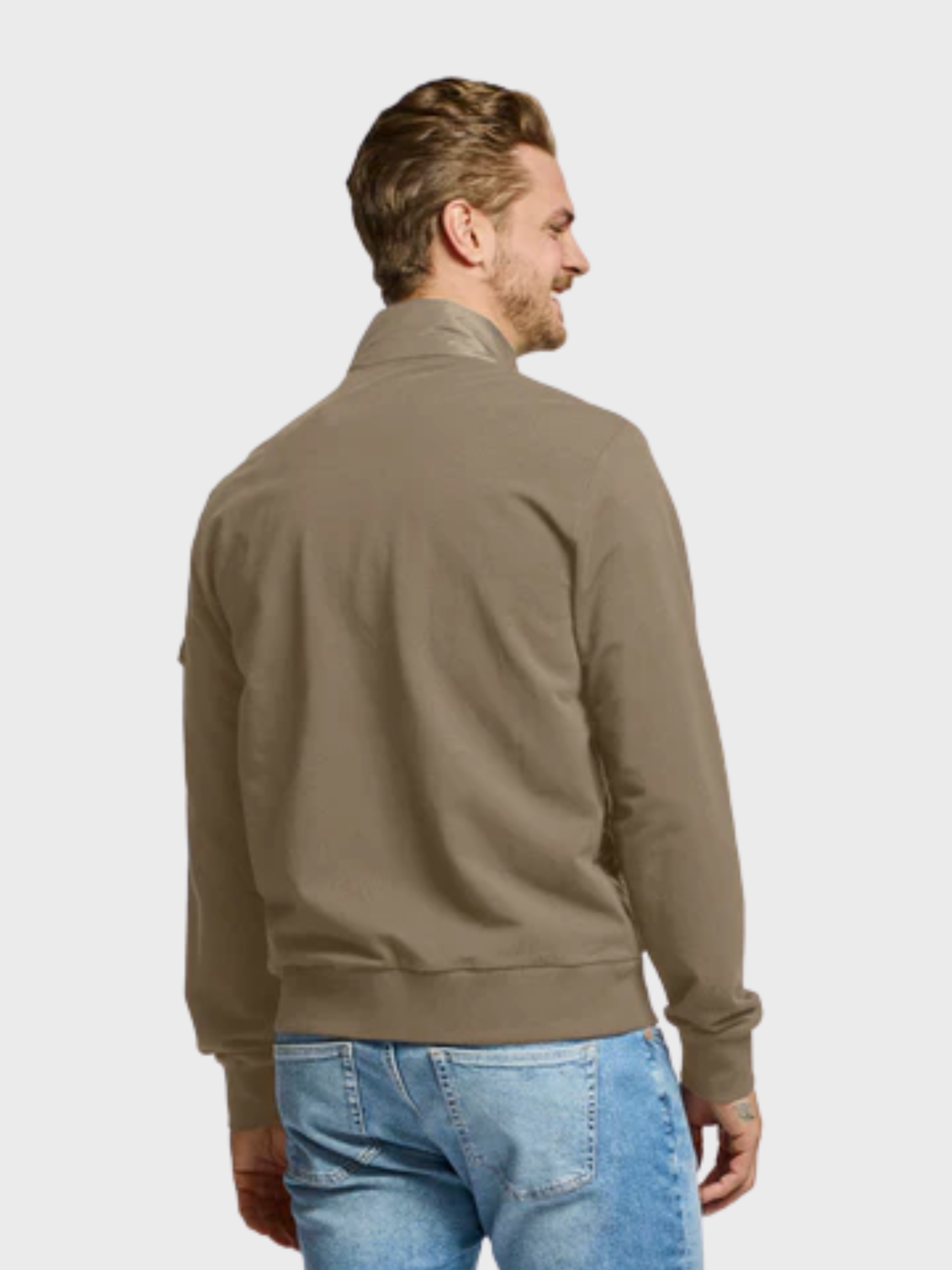 Easy Mondays Quilted Nylon Jacket Mocha-Men's Jackets-Brooklyn-Vancouver-Yaletown-Canada