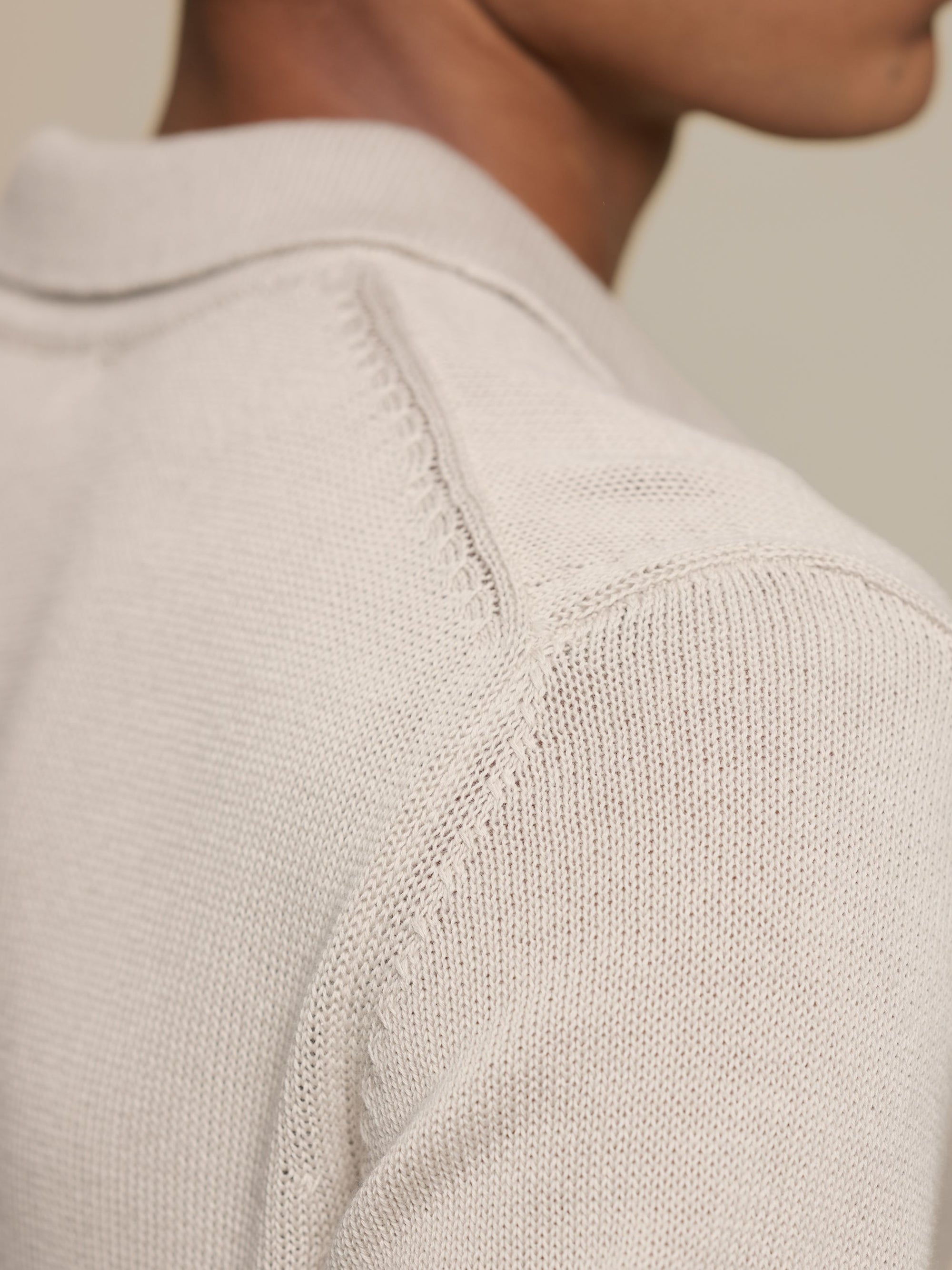 Merz Cotton Short Sleeve Polo Shirt - Sand-Men's T-Shirts-Brooklyn-Vancouver-Yaletown-Canada