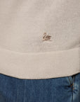 Merz Cotton Short Sleeve Polo Shirt - Sand-Men's T-Shirts-Brooklyn-Vancouver-Yaletown-Canada