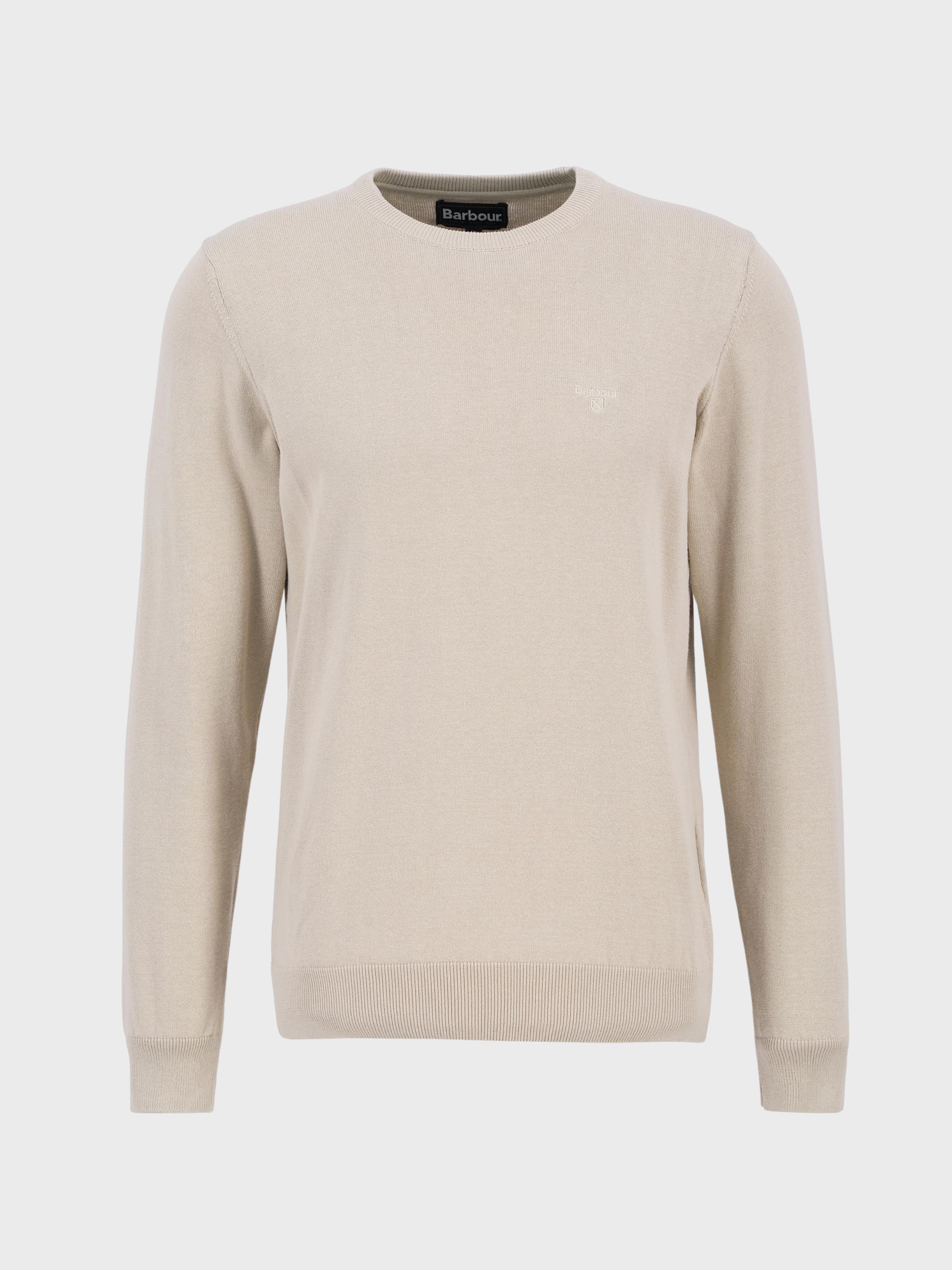 Barbour Pima Crew - Mist-Men's Sweaters-Brooklyn-Vancouver-Yaletown-Canada