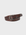 Aunts & Uncles Gentle Fella Belt Dark Brown-Men's Belts-Brooklyn-Vancouver-Yaletown-Canada
