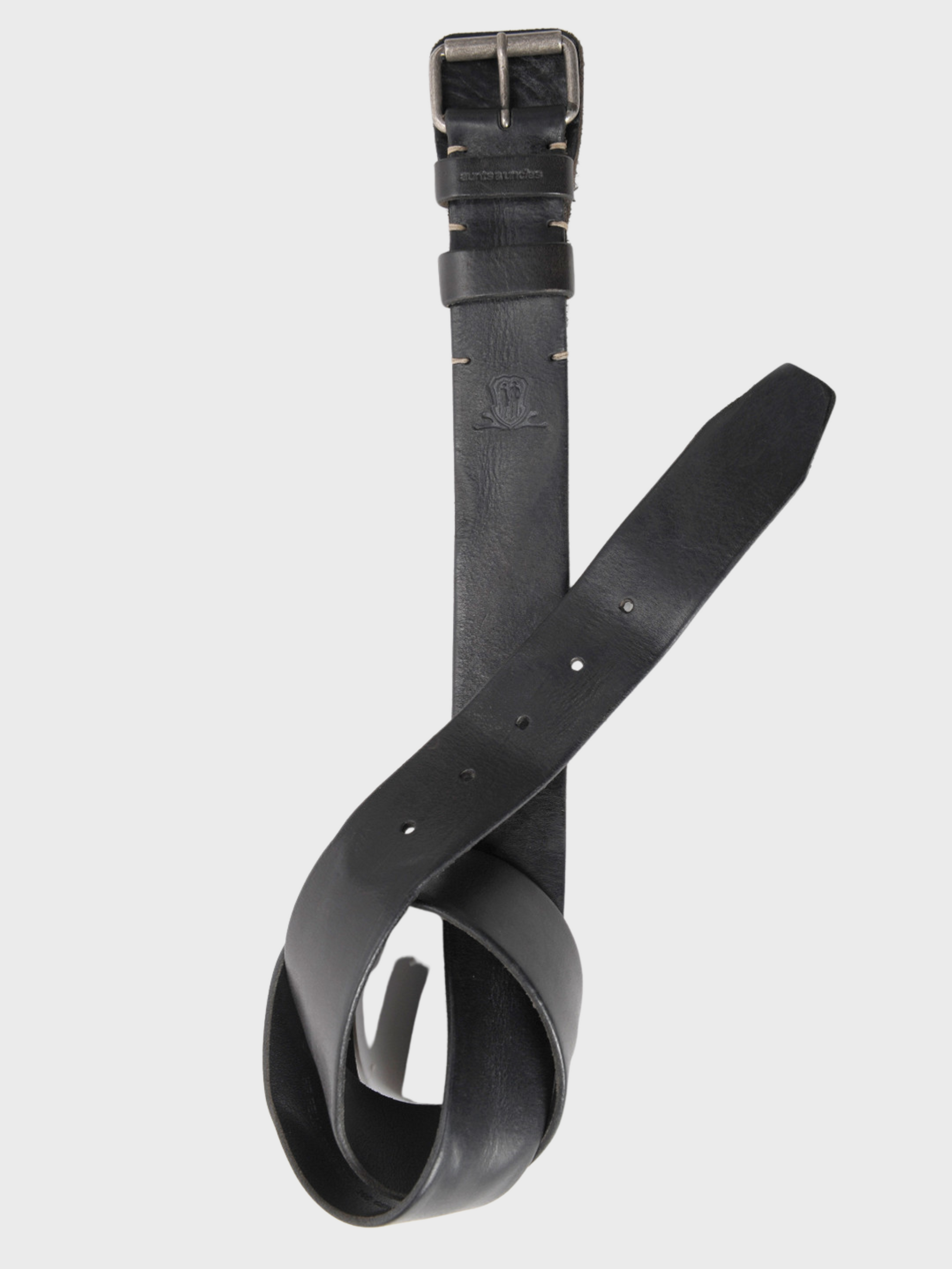 Aunts & Uncles Rockin Fella Belt Black-Men's Belts-Brooklyn-Vancouver-Yaletown-Canada