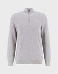 Barbour Honeycomb Hz - Grey Marl-Men's Sweaters-Brooklyn-Vancouver-Yaletown-Canada