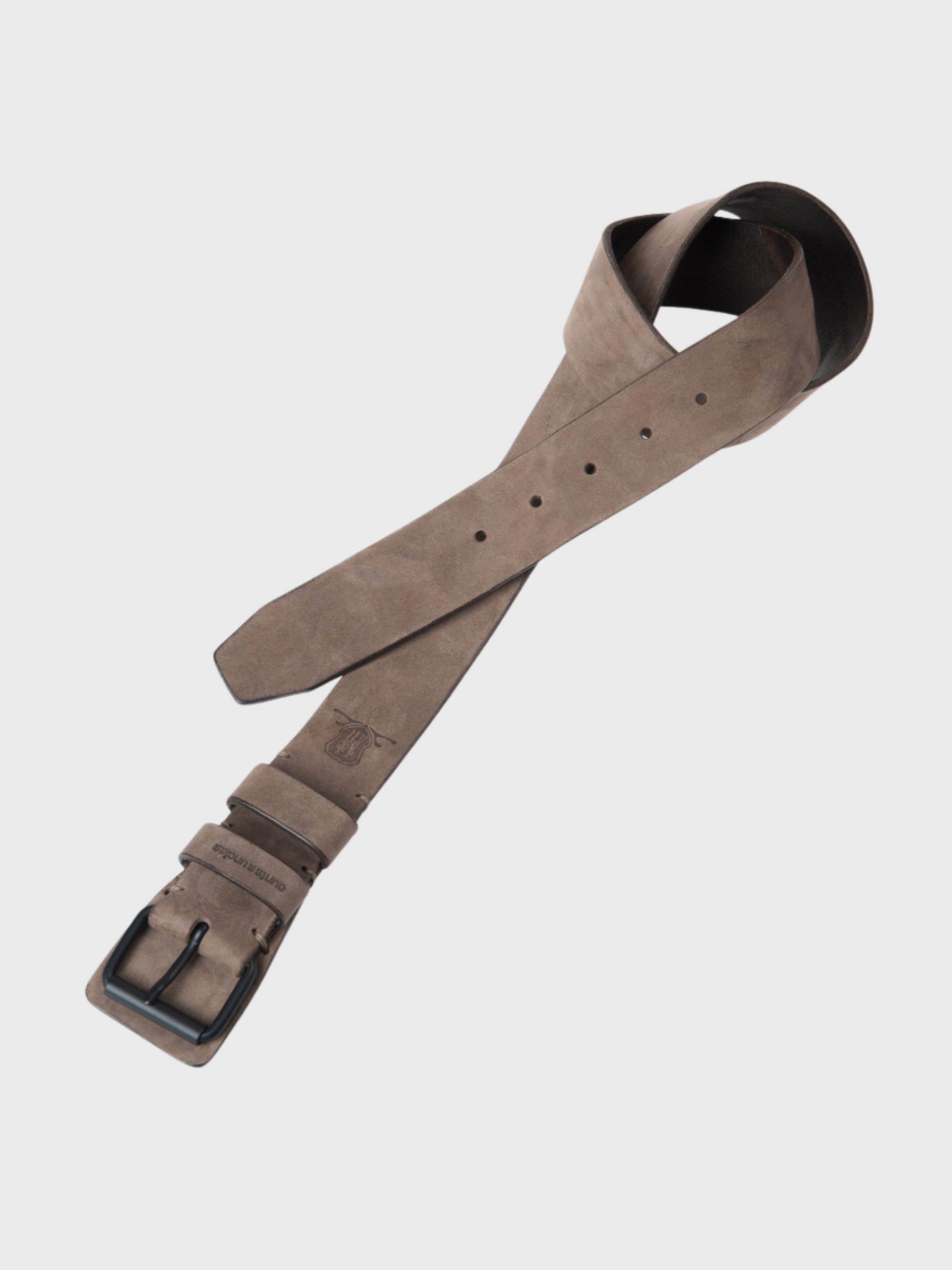 Aunts & Uncles Rockin Fella Belt Nubuck Mudd-Men's Belts-Brooklyn-Vancouver-Yaletown-Canada