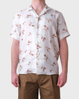 Outclass S/S Havana Shirt - Birch-Men's Shirts-Brooklyn-Vancouver-Yaletown-Canada