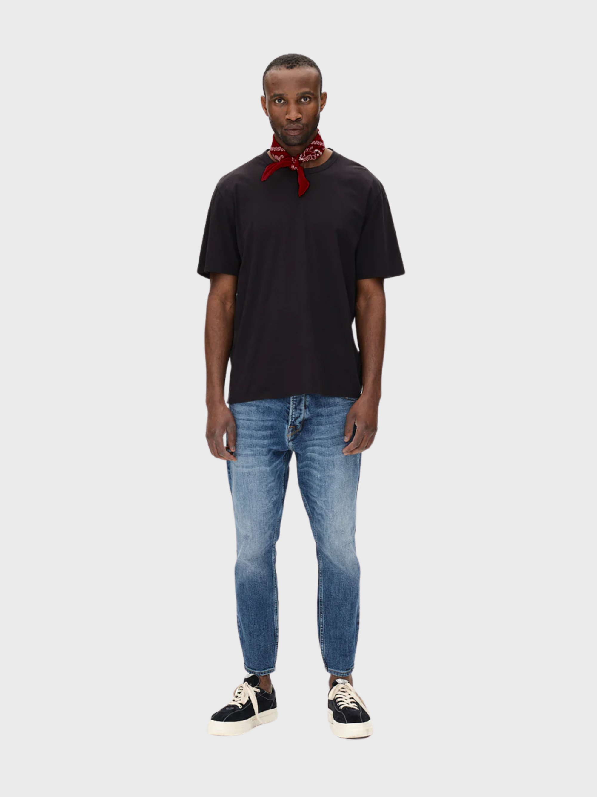 Gabba Denim Alex Cross - Mid Blue Denim-Men's Denim-Brooklyn-Vancouver-Yaletown-Canada