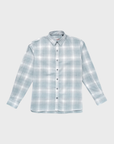 Outclass L/S Easy Shirt - Mist Plaid-Men's Shirts-Brooklyn-Vancouver-Yaletown-Canada