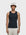 Merz Iconic Ribbed Cotton Tank Top - Deep Black-Men's T-Shirts-Brooklyn-Vancouver-Yaletown-Canada