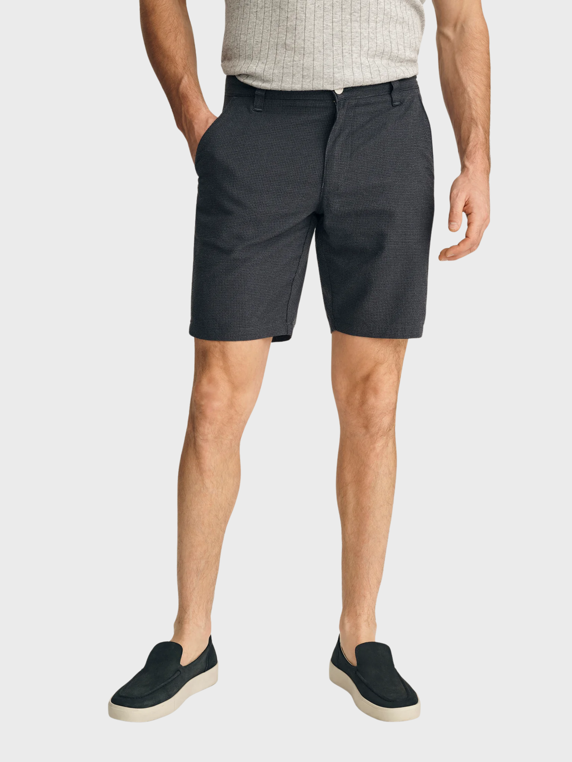 34 Heritage Arizona Navy Seersucker-Men's Shorts-Brooklyn-Vancouver-Yaletown-Canada