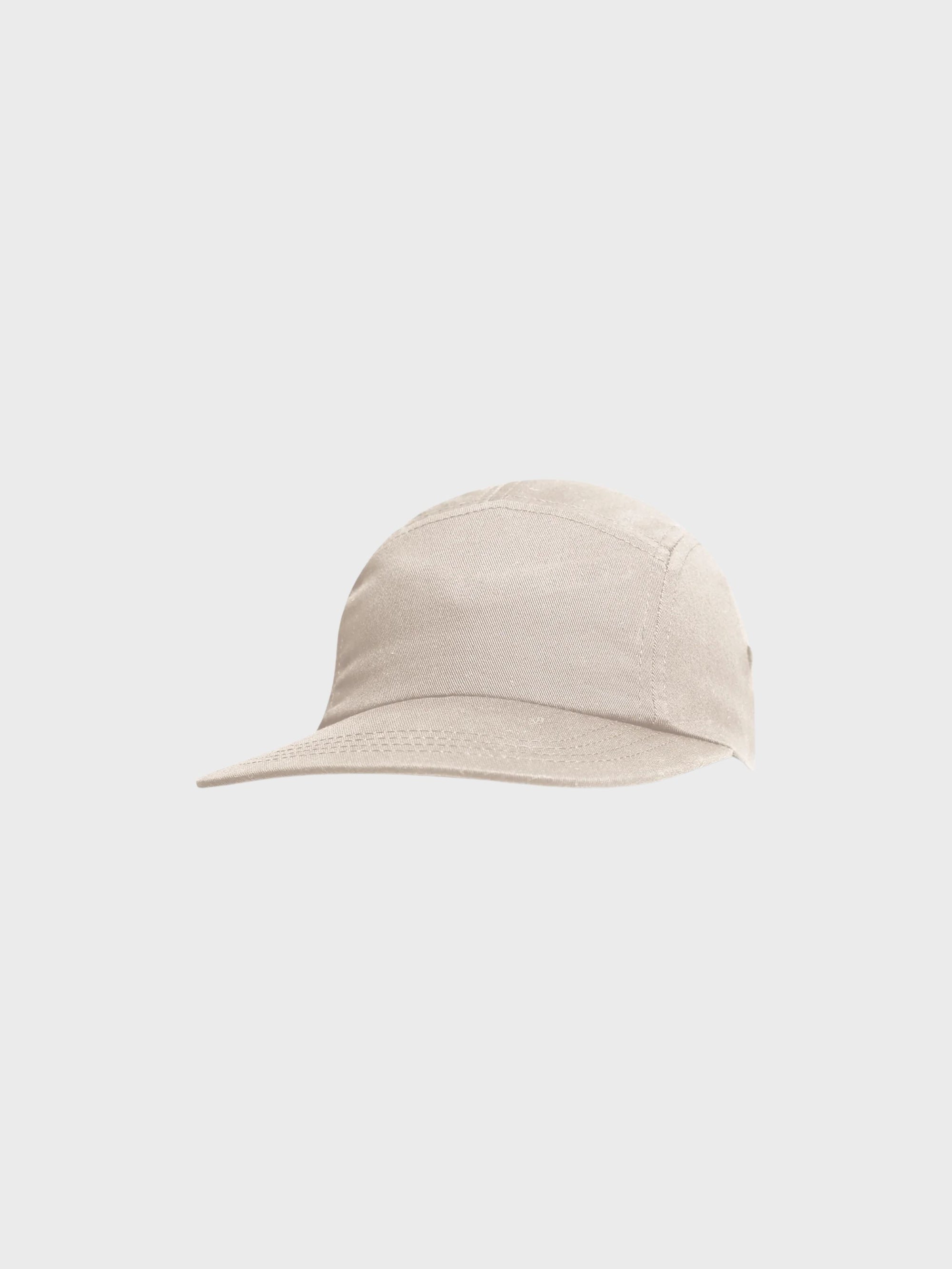 Far Afield Laurel 5 Panel Cap - Panama Twill - Sand-Men's Accessories-Brooklyn-Vancouver-Yaletown-Canada