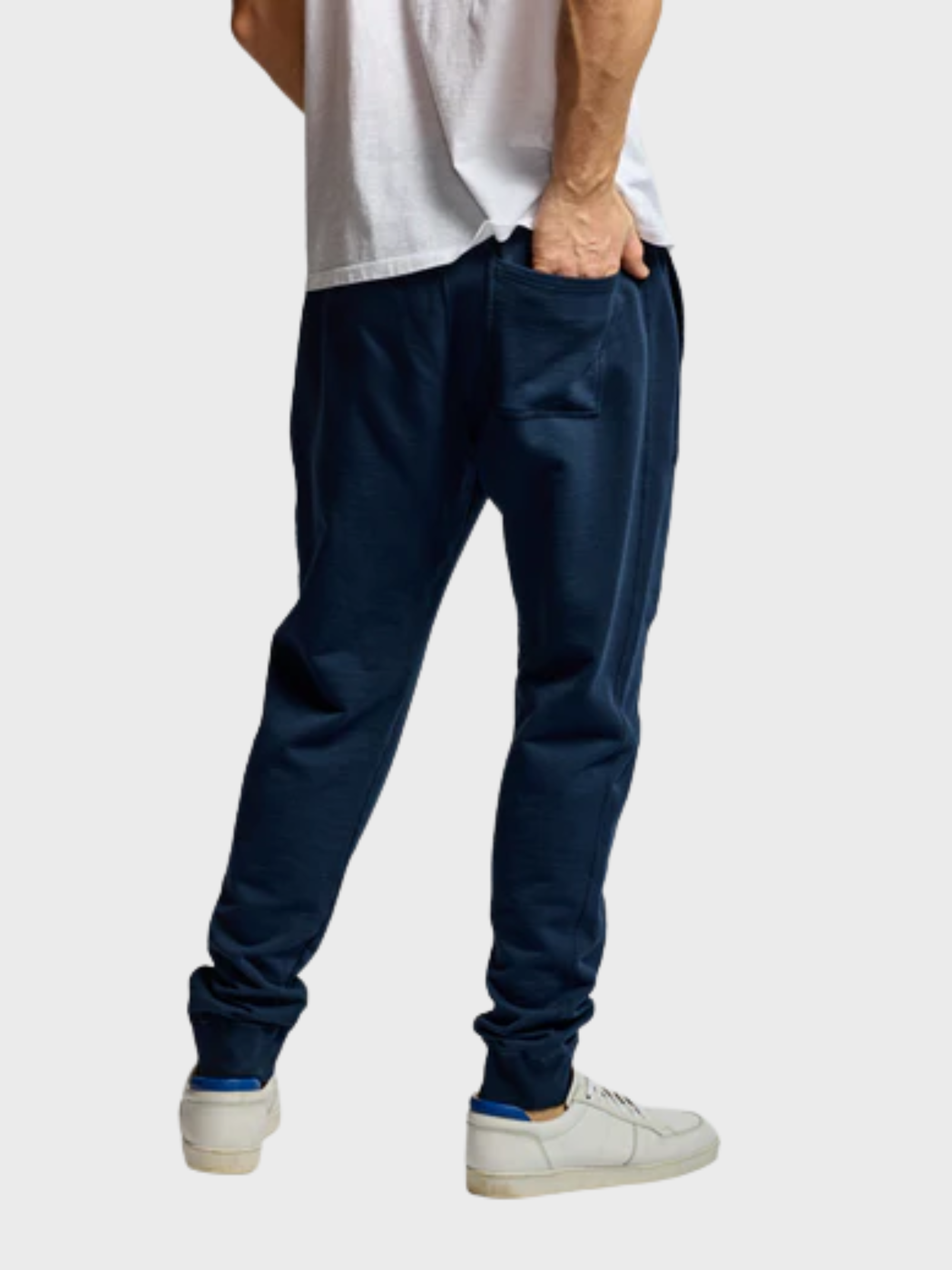 Easy Mondays Slub Cotton Sweat Pant Navy-Men's Pants-Brooklyn-Vancouver-Yaletown-Canada