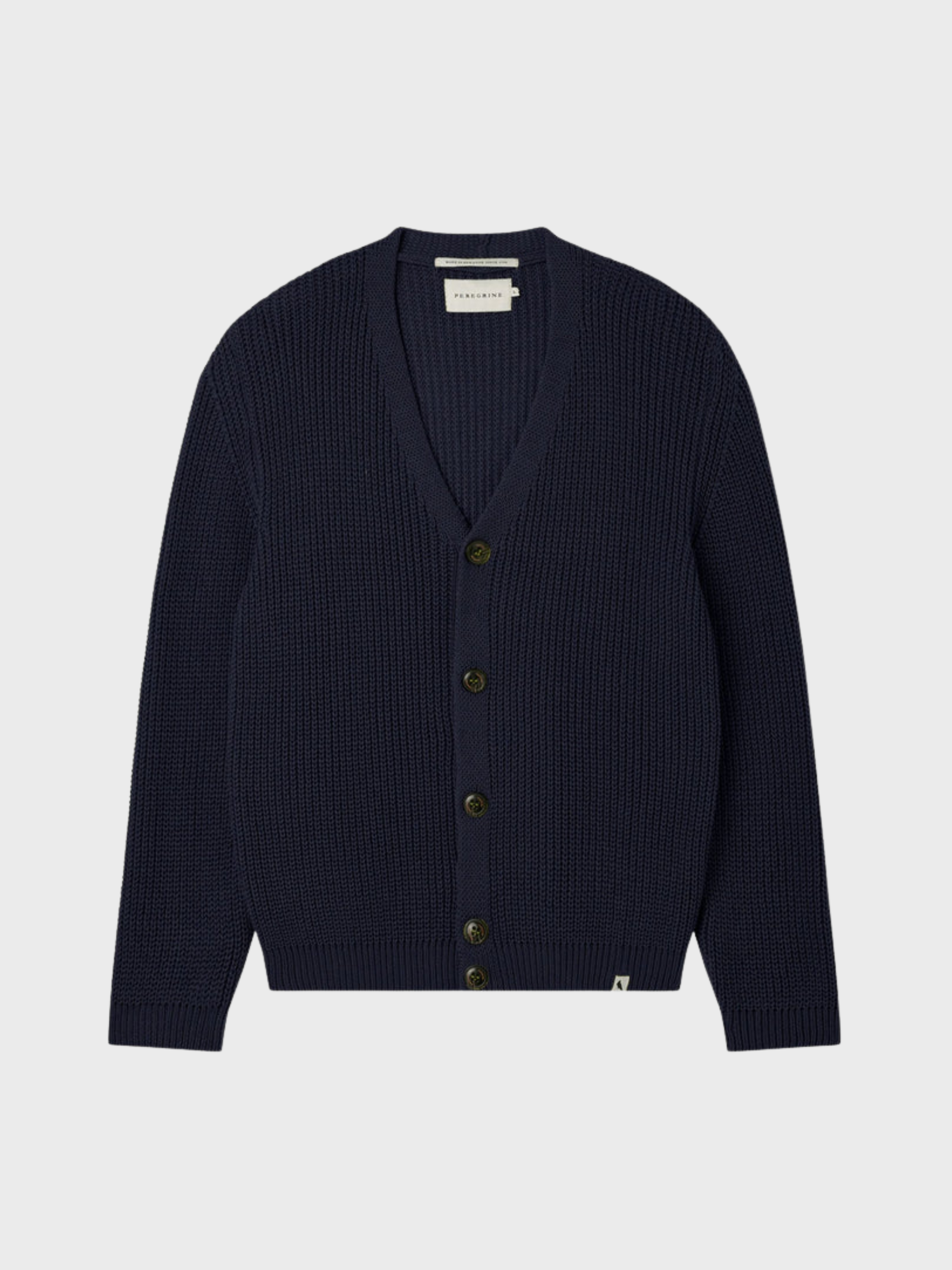 Peregrine River Cardigan - Navy-Men's Sweaters-Brooklyn-Vancouver-Yaletown-Canada