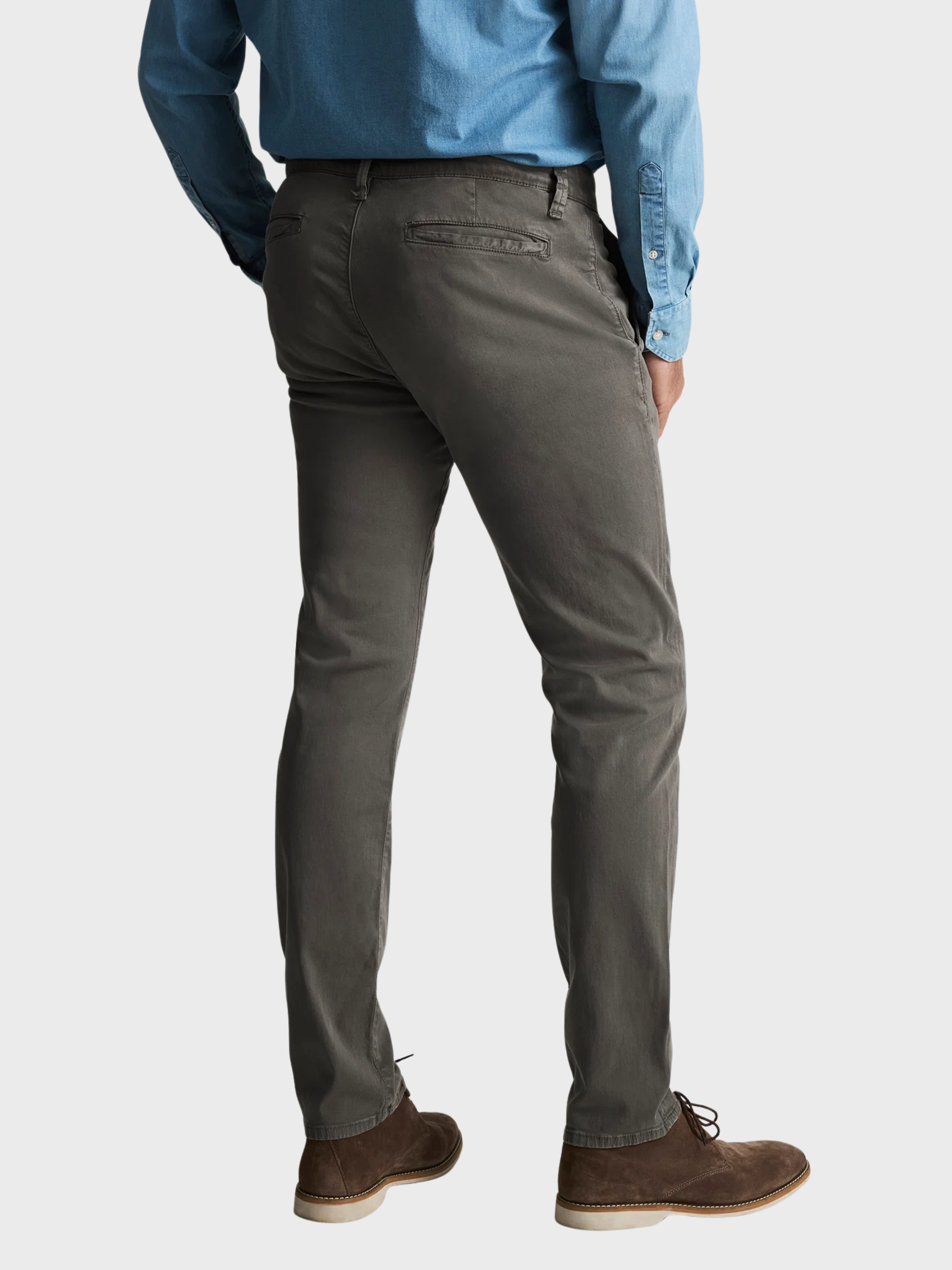 34 Heritage Verona Pant Sardine Grey Twill-Men's Pants-Brooklyn-Vancouver-Yaletown-Canada