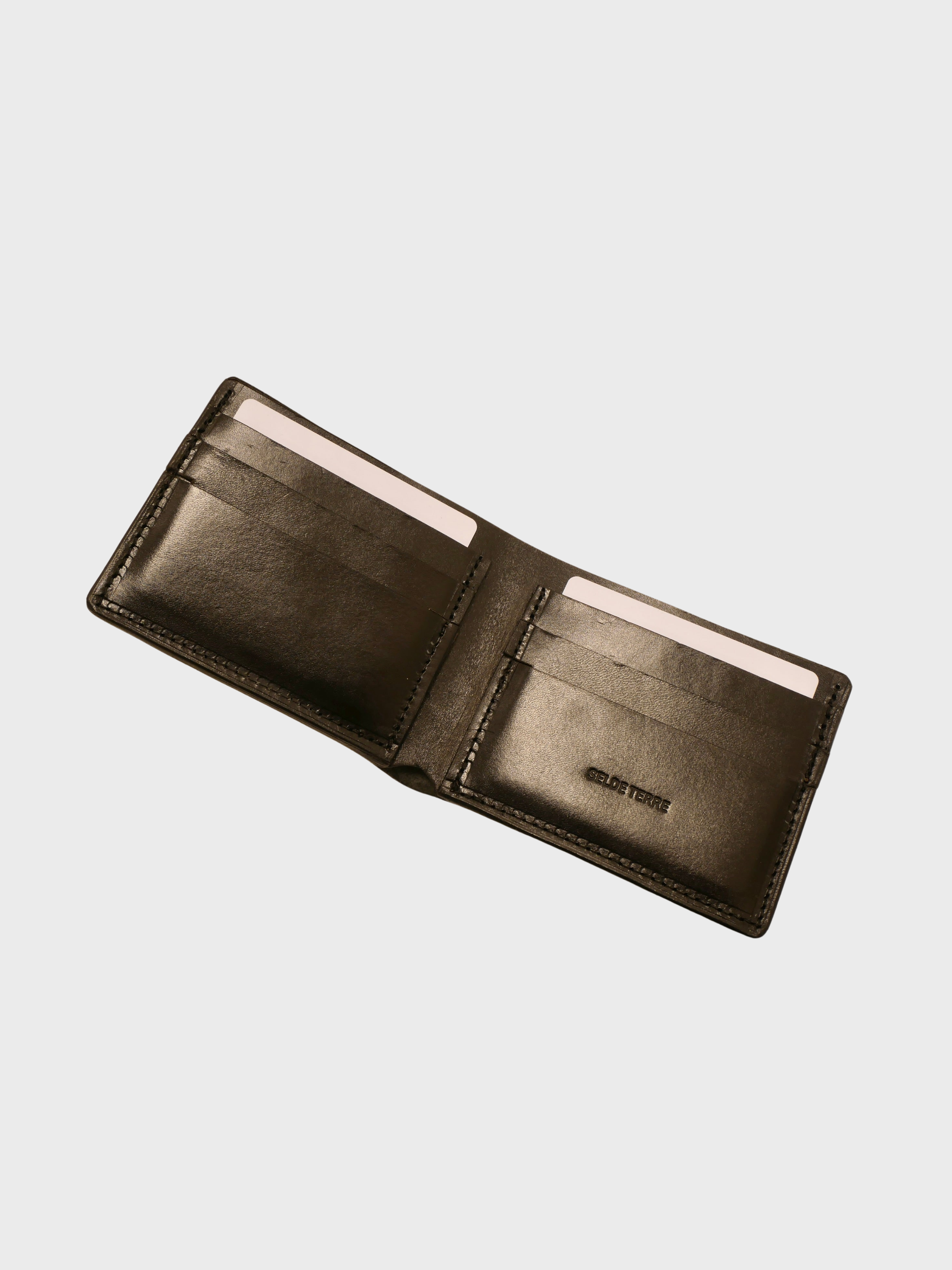 Selde Terre Bi-Fold Wallet Black-Men's Accessories-Brooklyn-Vancouver-Yaletown-Canada