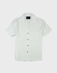 Jude Neale Marx Camp Hemp Shirt - White-Men's Shirts-Brooklyn-Vancouver-Yaletown-Canada