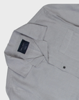 Jude Neale Marx Camp Hemp Shirt - Grey Solid-Men's Shirts-Brooklyn-Vancouver-Yaletown-Canada