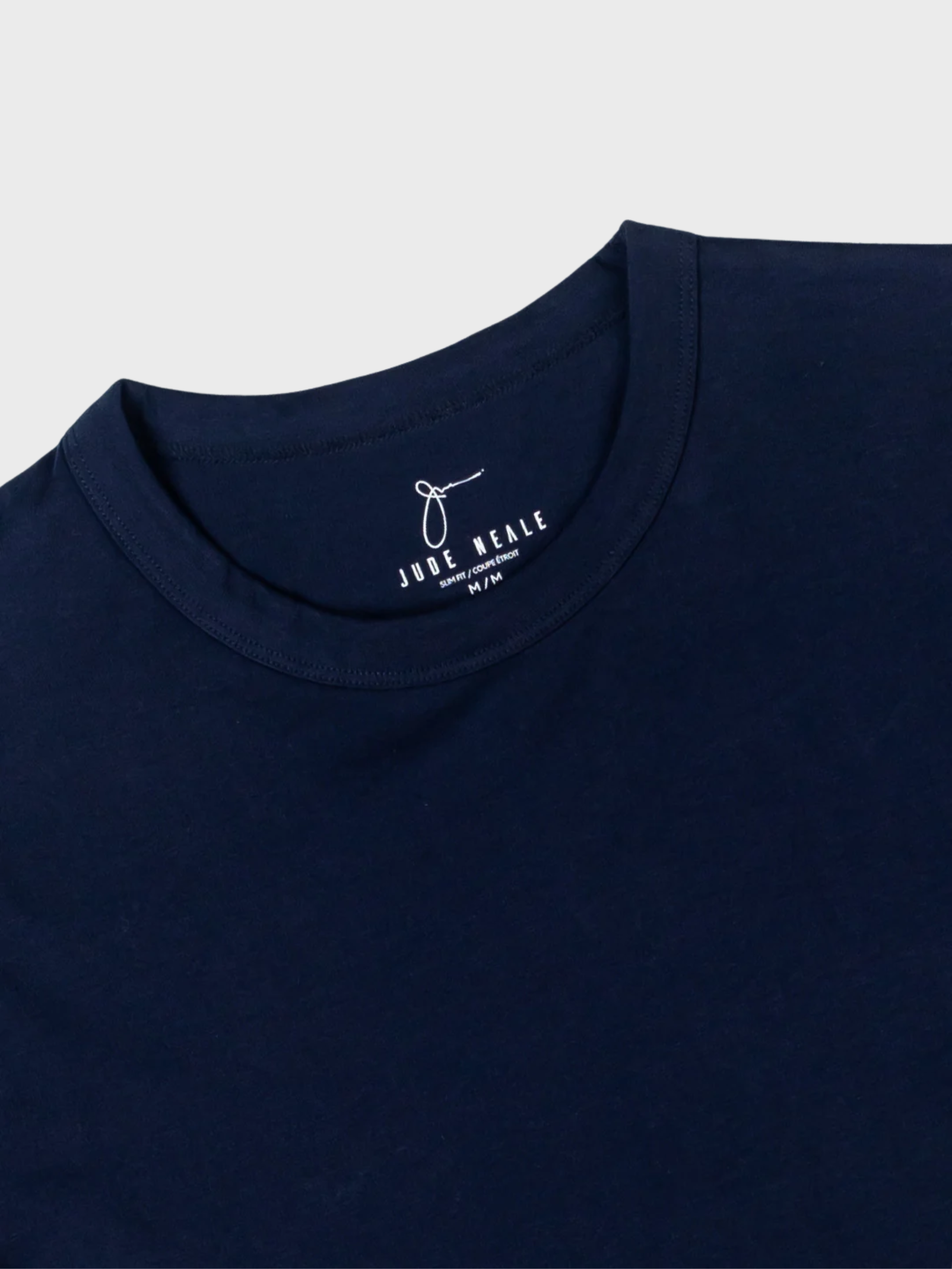 Jude 100% Pima Cotton SS Kris T-Shirt Navy-Men's T-Shirts-Brooklyn-Vancouver-Yaletown-Canada