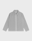 Bather Navy Pinstripe Tour Jacket - Navy-Men's Jackets-Brooklyn-Vancouver-Yaletown-Canada