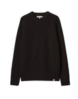 Merz Men's Ribbed Merino Cashmere Crew Pullover - Espresso-Men's Sweaters-Brooklyn-Vancouver-Yaletown-Canada