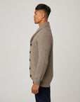 Peregrine Wilkinson Cardigan - Oak-Men's Sweaters-Brooklyn-Vancouver-Yaletown-Canada