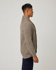 Peregrine Wilkinson Cardigan - Oak-Men's Sweaters-Brooklyn-Vancouver-Yaletown-Canada