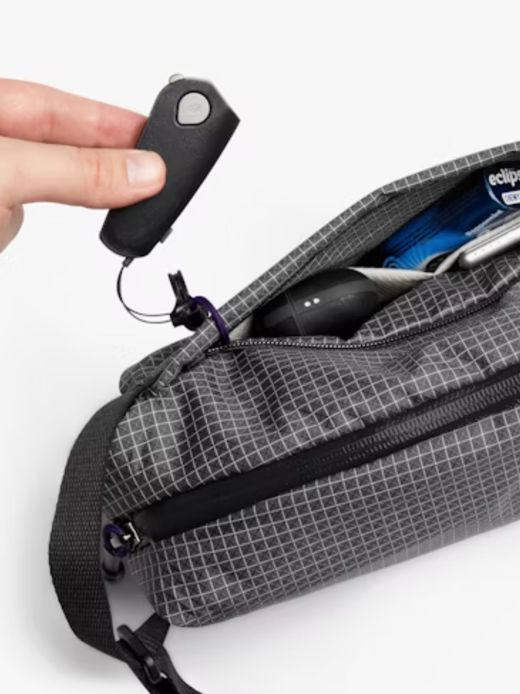 Bellroy Lite Sling Arcade Gray SS24-Men&#39;s Bags-Brooklyn-Vancouver-Yaletown-Canada