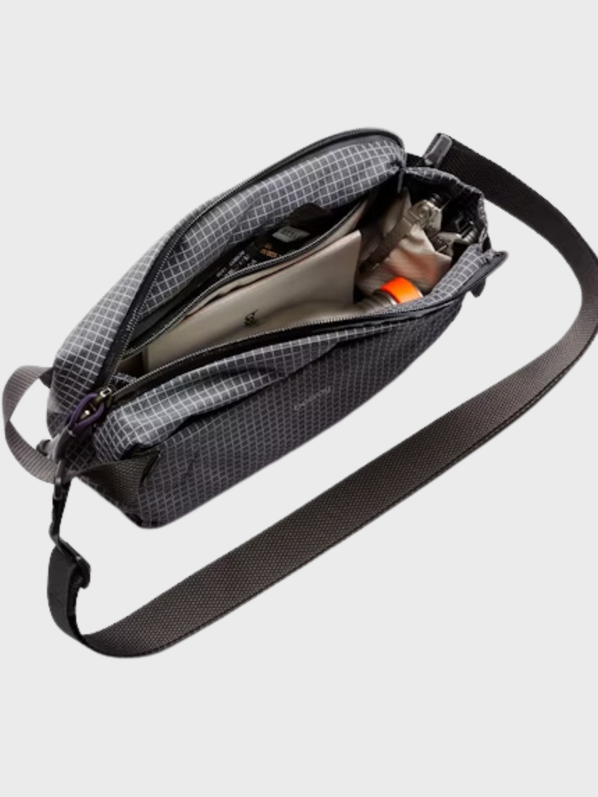 Bellroy Lite Sling Mini Arcade Gray SS24-Men's Bags-Brooklyn-Vancouver-Yaletown-Canada