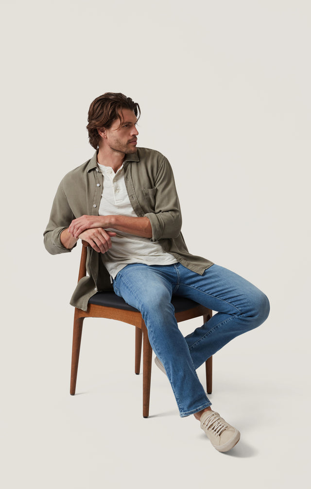 34 Heritage Courage Denim Organic Ultra - Mid Brushed-Men&#39;s Denim-Brooklyn-Vancouver-Yaletown-Canada