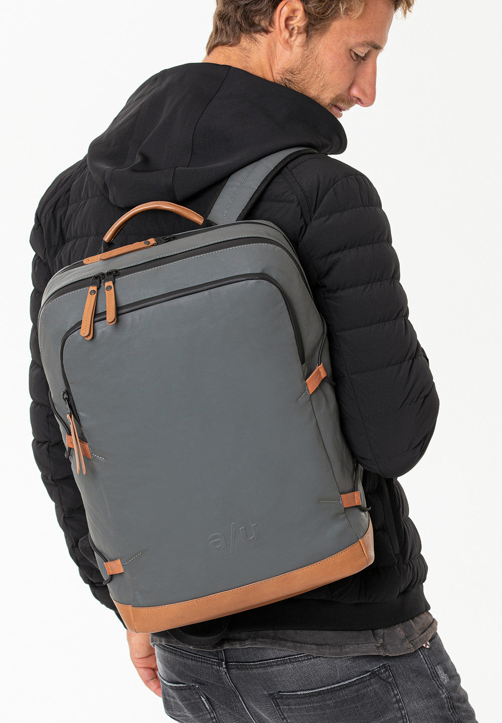 Aunts &amp; Uncles Kawaguchi Bag Gravity Grey-Men&#39;s Bags-Brooklyn-Vancouver-Yaletown-Canada