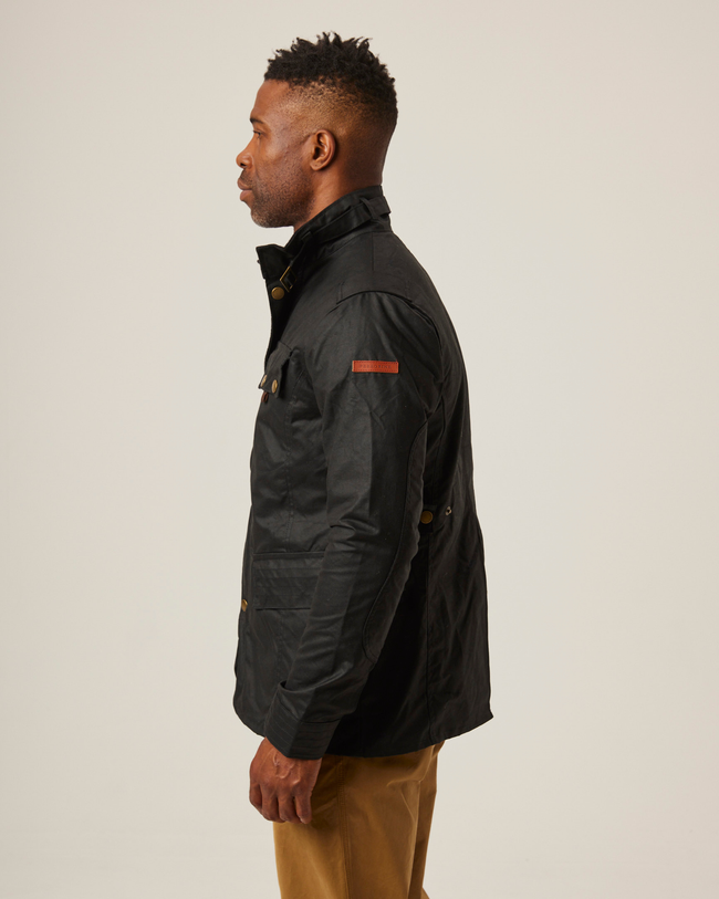 Peregrine Bexley Coat - Black-Men's Coats-Brooklyn-Vancouver-Yaletown-Canada