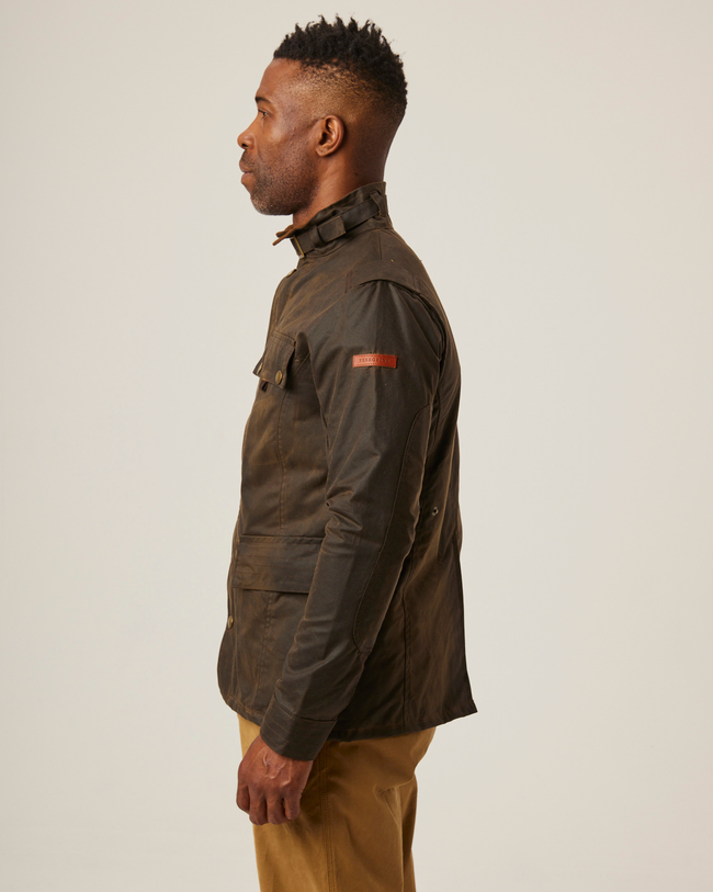Peregrine Bexley Jacket - Brown-Men&#39;s Jackets-Brooklyn-Vancouver-Yaletown-Canada
