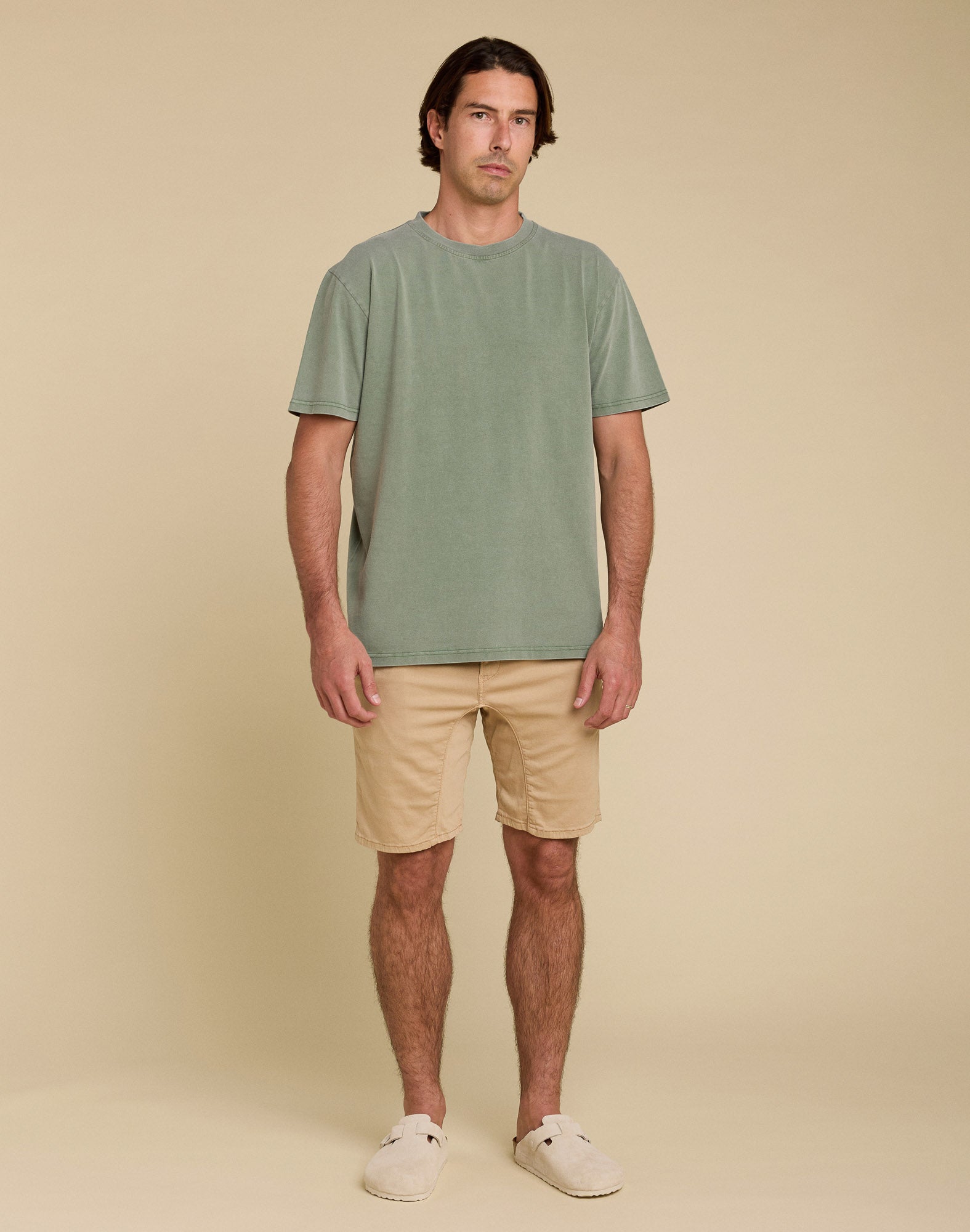 Pullin Dening Chino Short Biscotti-Men&#39;s Shorts-Brooklyn-Vancouver-Yaletown-Canada