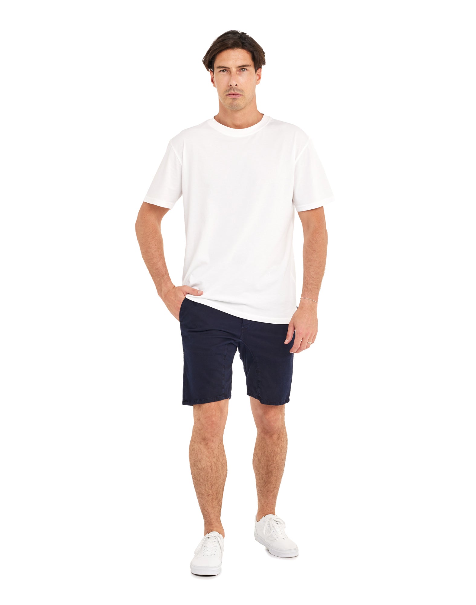 Pullin Dening Chino Short Indigo-Men&#39;s Shorts-Brooklyn-Vancouver-Yaletown-Canada