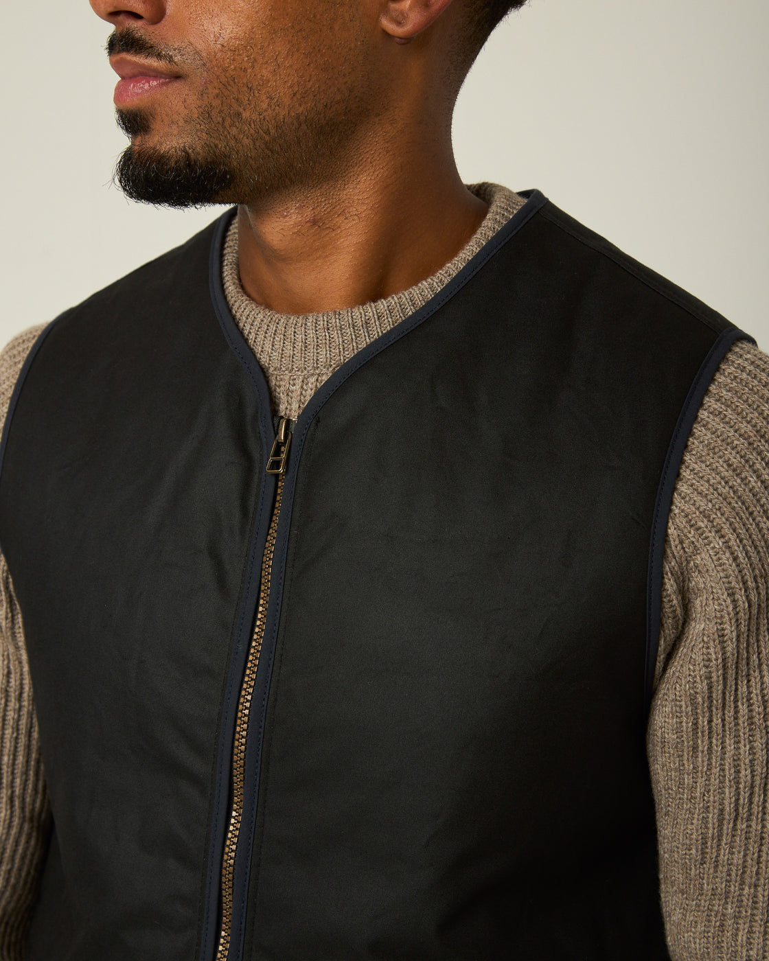 Peregrine Duke Gilet - Black-Men's Jackets-Brooklyn-Vancouver-Yaletown-Canada