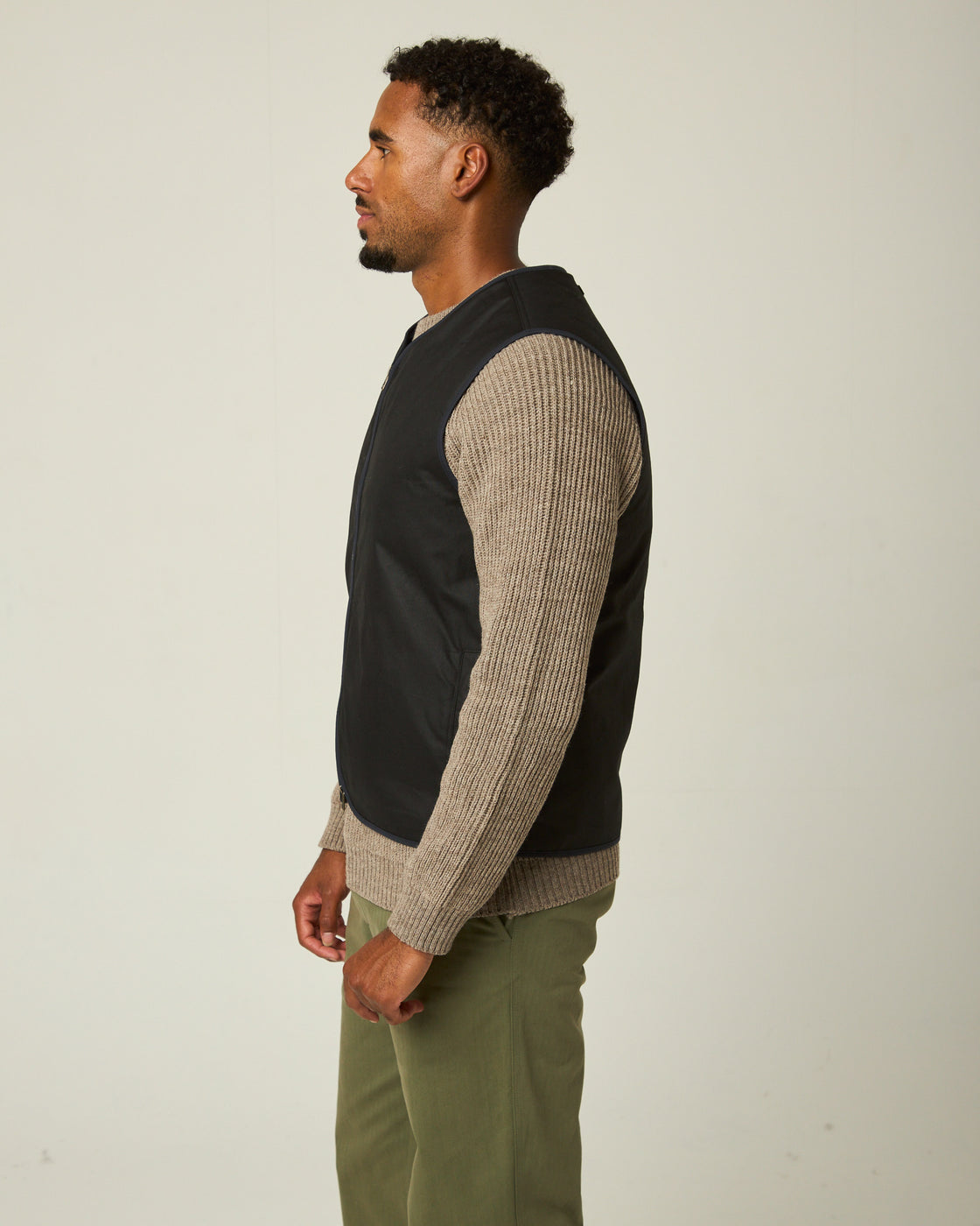 Peregrine Duke Gilet - Black-Men's Jackets-Brooklyn-Vancouver-Yaletown-Canada