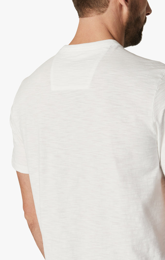 34 Heritage Slub Crew Neck T-Shirt White-Men&#39;s T-Shirts-Brooklyn-Vancouver-Yaletown-Canada