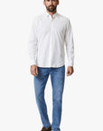 34 Heritage Luxe Twill Shirt Bright White