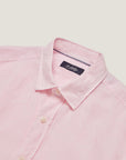 34 Heritage Linen Chambray Shirt Pink-Men's Shirts-Brooklyn-Vancouver-Yaletown-Canada