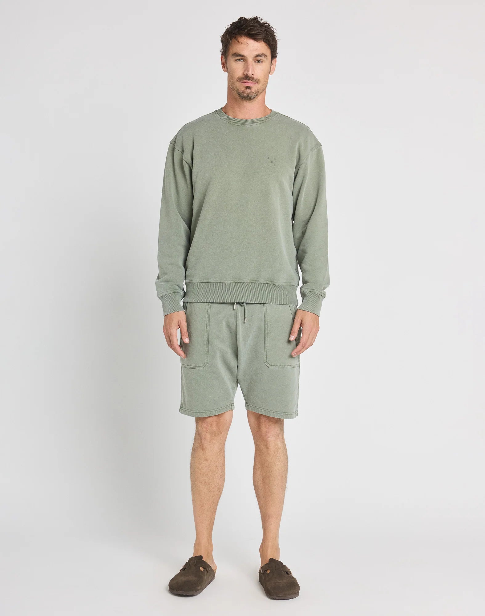 Pullin Jogging Short Plain Leaf