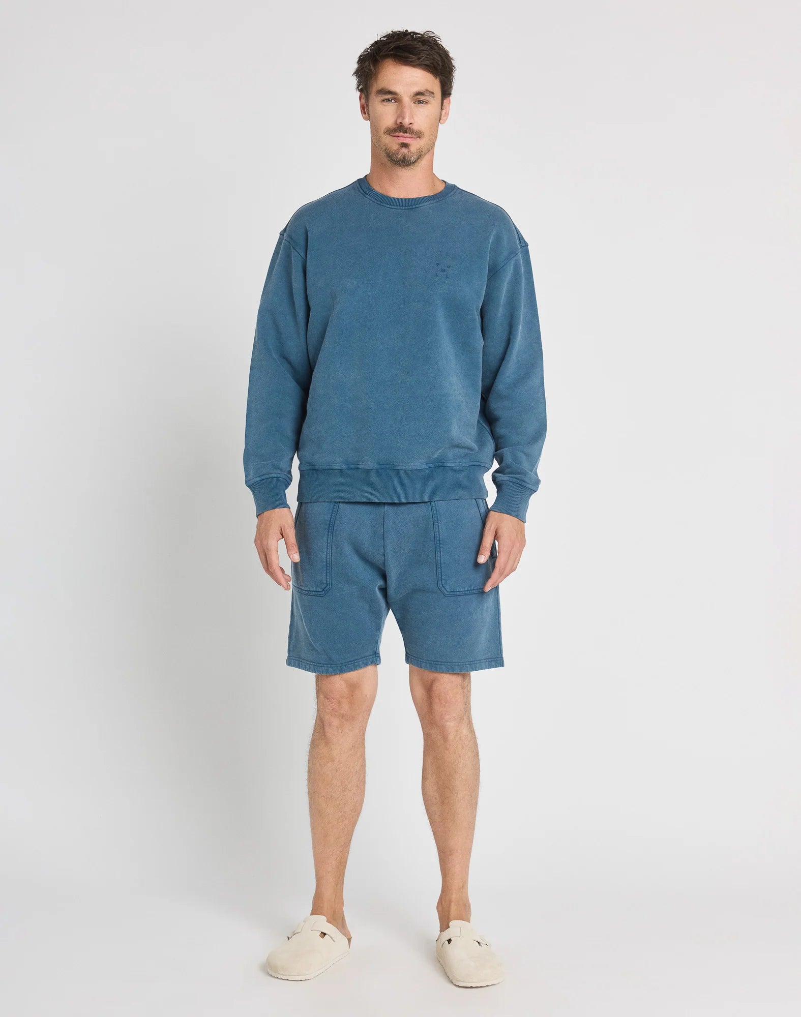Pullin Jogging Short Plain Navy