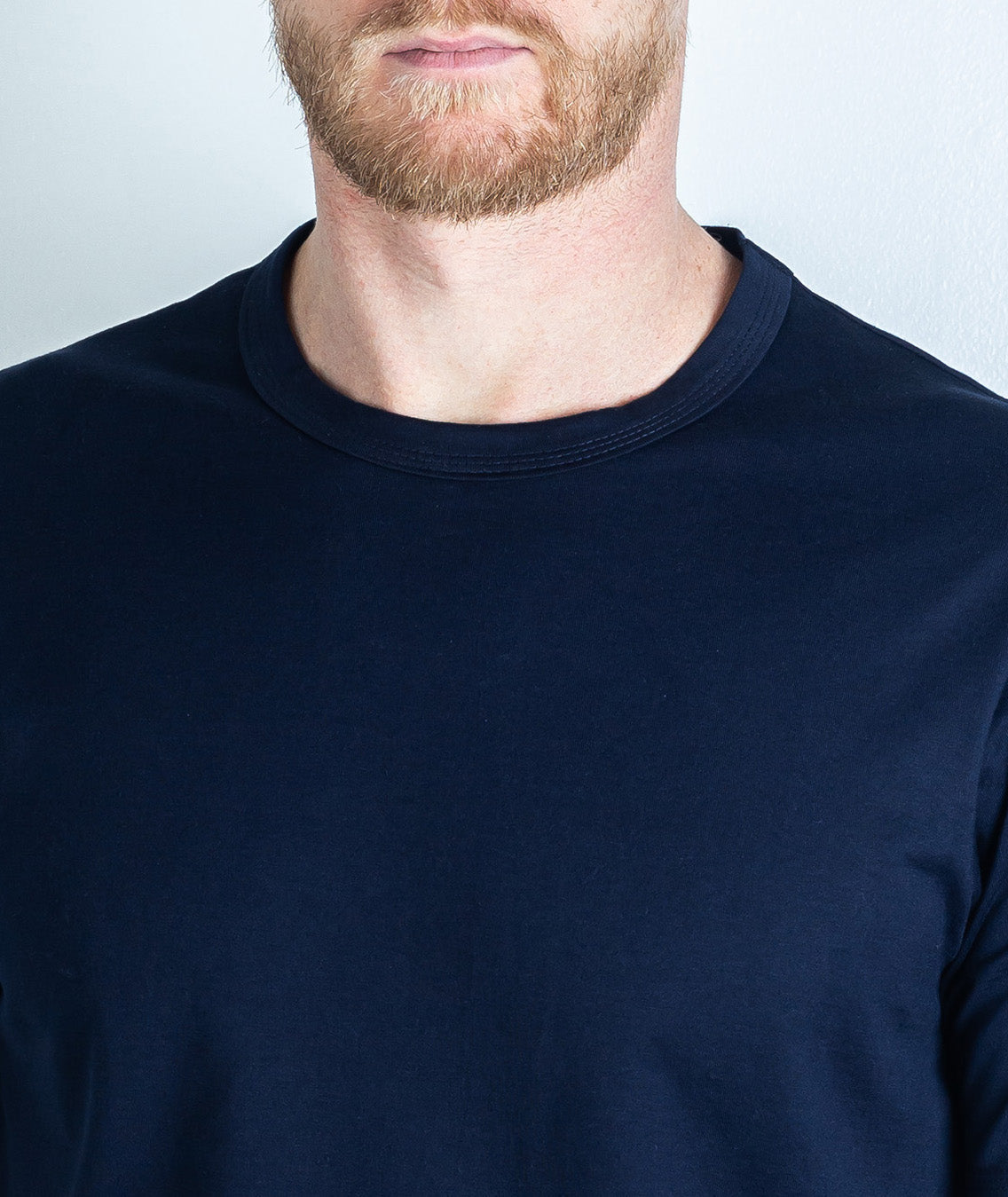 Jude 100% Pima Cotton SS Kris T-Shirt Navy-Men's T-Shirts-Brooklyn-Vancouver-Yaletown-Canada