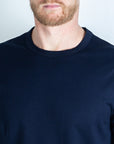 Jude 100% Pima Cotton SS Kris T-Shirt Navy-Men's T-Shirts-Brooklyn-Vancouver-Yaletown-Canada