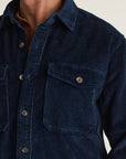 34 Heritage Overshirt - Navy-Men's Jackets-Brooklyn-Vancouver-Yaletown-Canada