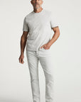 34 Heritage Slub Crew Neck Tshirt Glacier Gray-Men's T-Shirts-Brooklyn-Vancouver-Yaletown-Canada