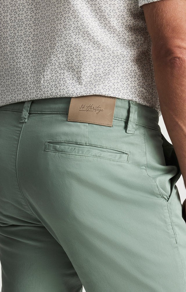 34 Heritage Arizona Iceberg Green Twill-Men's Shorts-Brooklyn-Vancouver-Yaletown-Canada