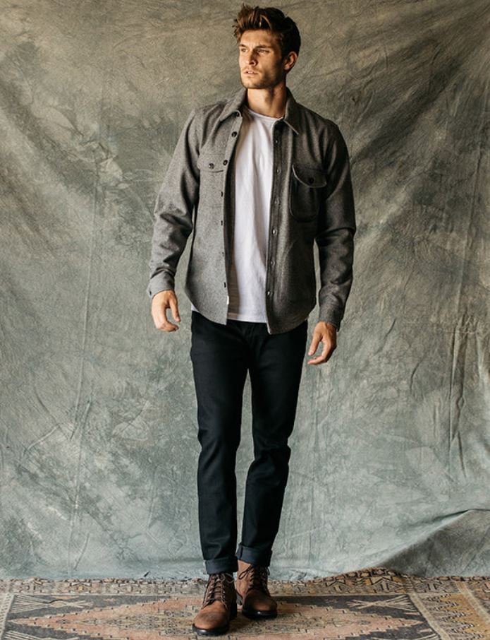 Kato CORE - The Scissors Slim Tapered 10.5 oz Denim - Black Raw-Men's Denim-Yaletown-Vancouver-Surrey-Canada